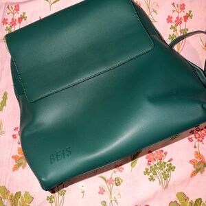 BEIS Wicked Backpack and Makeup Pouch Bundle💚